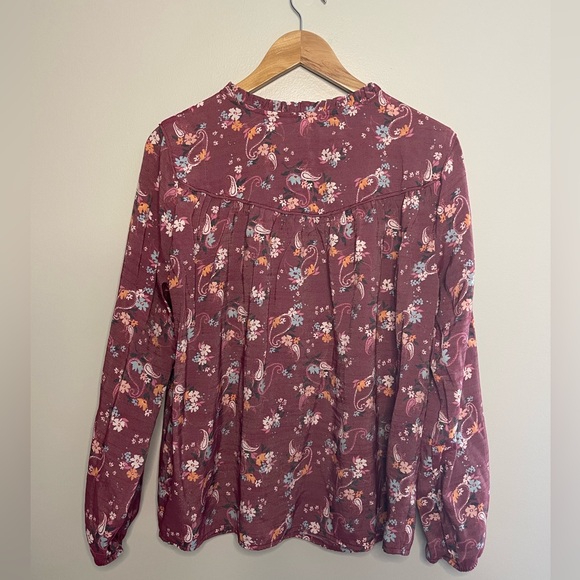 Lauren Conrad Floral Blouse - Picture 5 of 10